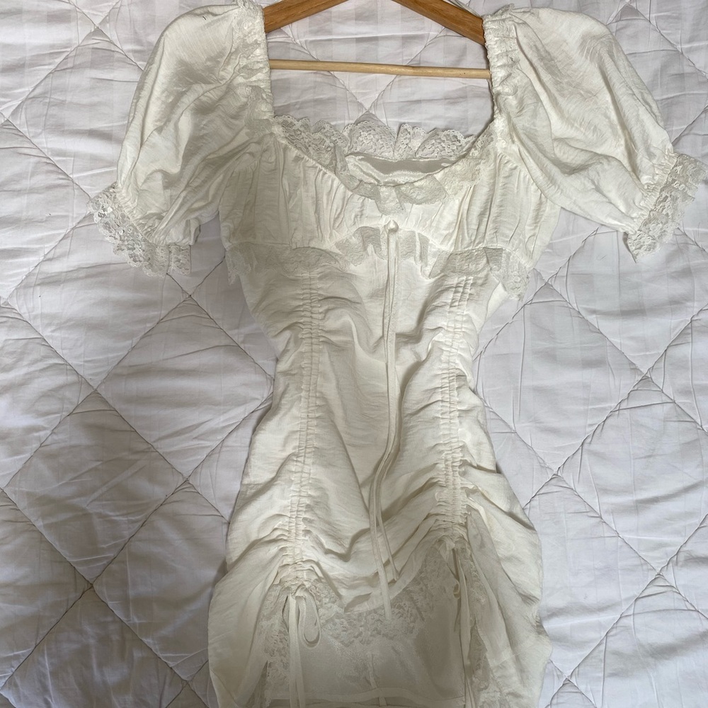 Dreamy babydoll dress☁️🤍 couquette vibes